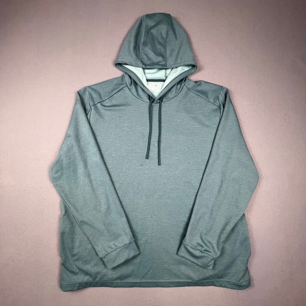 Penguin Sport Hoodie Womens XXL Teal Green Performance Activewear Lightweight